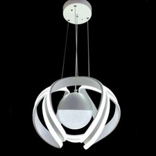 Lampadario da soffitto a sfera moderno led 78w lampada luce bianca o naturale 