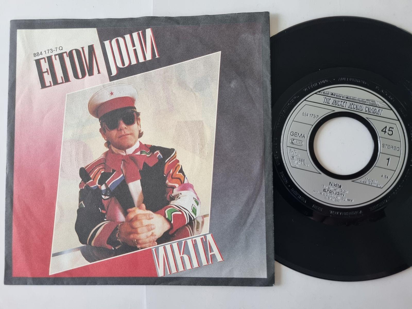 7"" Single Elton John - Nikita Vinyl Germany