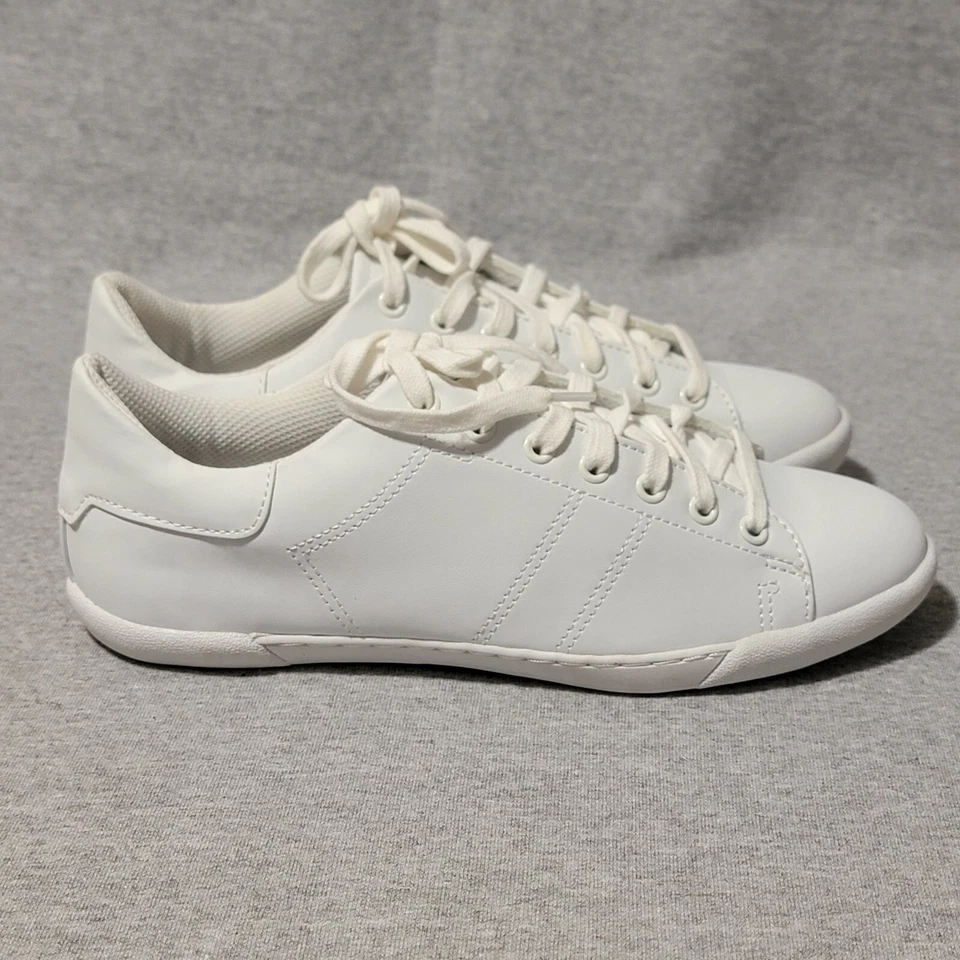 Tênis Sugar Gwen Feminino Tamanho 8.5 M Todo Branco - Imagem 3 de 4