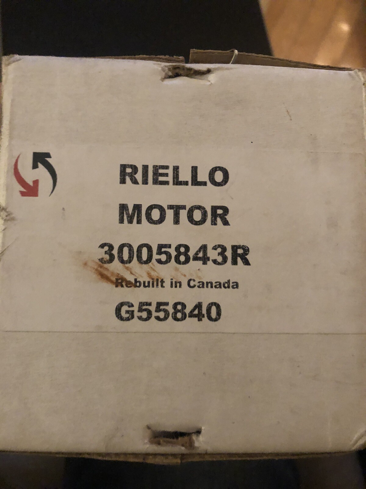 RIELLO Oil Burner Motor 3005843 Rebuilt for F3 F5 F10 C7001034