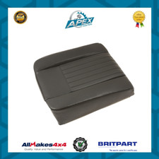 De Luxe Vinyle Noir Central Base Siège Coussin Pour Landrover Séries 2/2A/3