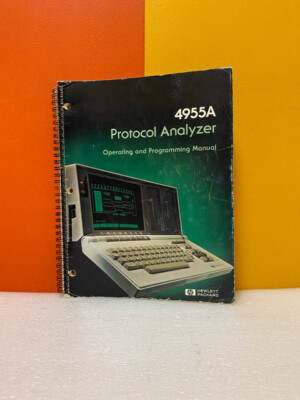 HP 04955-90024 4955A Protocol Analyzer Operating and Programming Manual