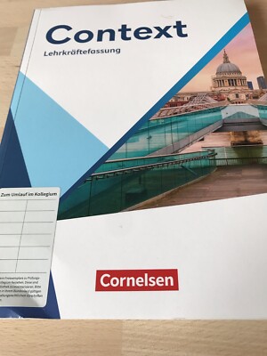 Context Allgemeine Ausgabe 2022 teilw. Lösungen Lehrkräftefassung