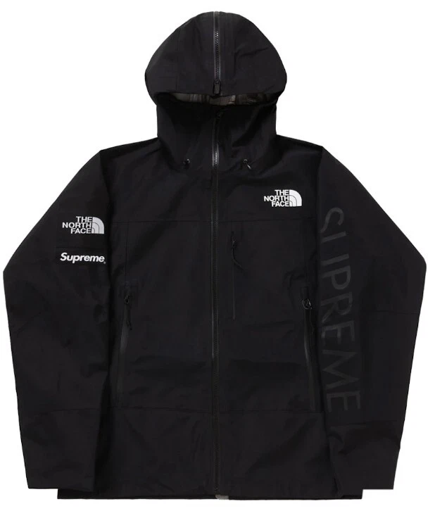 VESTE COQUE EN COUTURE À BANDE FENDUE SUPREME THE NORTH FACE NOIRE taille moyenne flambant neuve