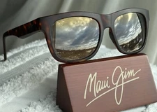 Maui Jim Snapback MJ 730 10M Matte Tortoise Frame + HCL Bronze Polarized Lenses