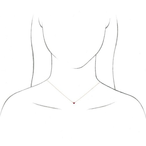 14K Rose 4 mm Round Natural Blue Zircon Solitaire 16" Necklace eBay