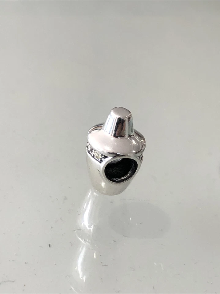 CHAMILIA Sterling Silver Baby Bottle Cz Charm Bead - Image 3 of 4