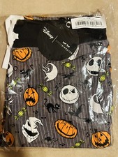 Little sleepies Womens Pajama Pants Nightmare Before Christmas X-Small XS LS NWT