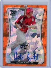 2020 Leaf Metal Draft Baseball Orange Ice Autograph #BA-HK1 Heston Kjerstad #1/3