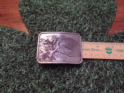VTG Belt Buckle Alice in Wonderland Cheshire Cat