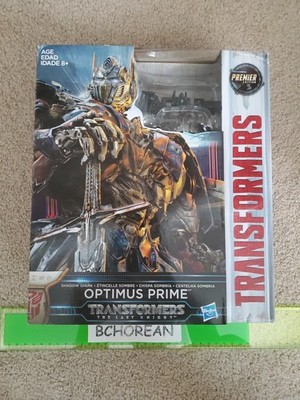 Transformers The Last Knight TLK Leader Class Shadow Spark Optimus Prime New