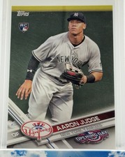 Topps 2017 Opening Day Rookie #147 Aaron Judge New York Yankees Baseball Card. rookie card picture