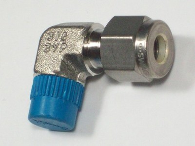 1 - Swagelok Elbow Connector Fitting, 1/4'' Tube x 1/8'' Male NPT,  SS-400-2-2