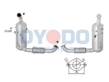 Oyodo 20N0140-OYO Dieselpartikelfilter DPF Rußpartikelfilter für FORD Euro 5