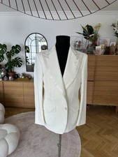 NWT Tom Ford Tuxedo Jacket Cotton  Silk Peak Lapel Size EU 50C US 40 RRP 3.999 