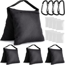 4 Pack Sandbags Weight Bags for Photography, Light Stand, Canopy, Tripod