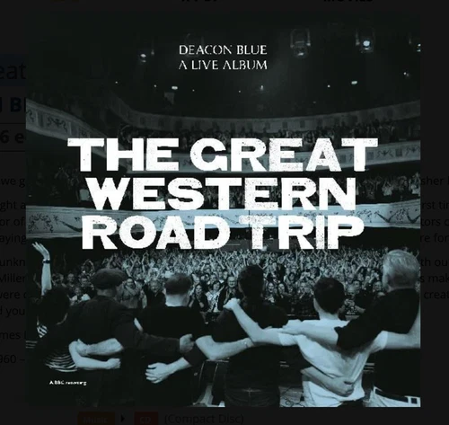 Deacon Blue - The Great Western Road Trip: A Live Album 2 x CD - RSD 2026 New