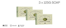 Papoutsanis Traditional Greek Pure Olive Oil Bar Soap 3 x 125g Vegan Unscented