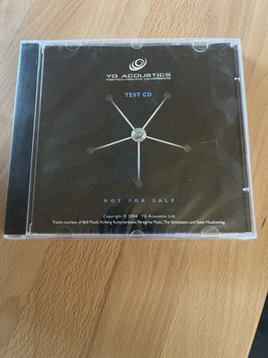 YG Acoustics Test CD Neu