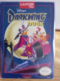 Darkwing Duck Nintendo NES Cib Completo Juego Probado Funciona Capcon USA