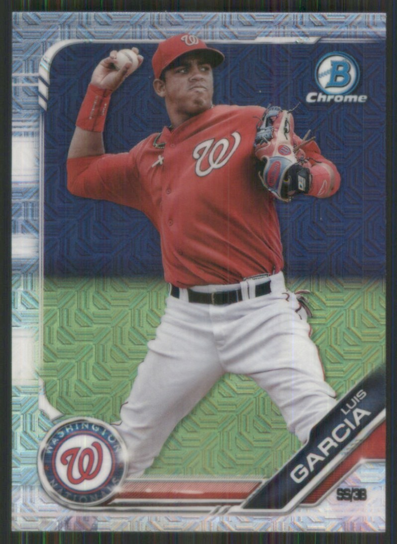 2019 Bowman Chrome Mega Box Prospects Refractors #BCP-64 Luis Garcia  2002