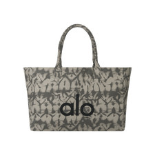 Alo Yoga Iconic Grey Tiedye Tote Bag