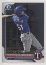 2022 Bowman Chrome Prospects Maximo Acosta #BCP-113 3e3