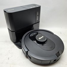 Shark Robotic Vacuum Cleaner w/Base White Floor Cleaning Robot AV2510SOUS Wi-Fi