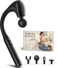 Massage Gun with Upgraded Extension Handle, 10MM Massage Gun Deep Tissue, Back