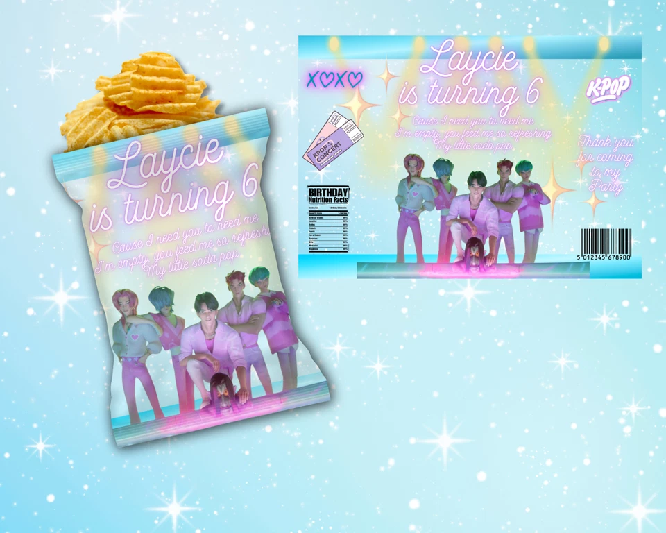 K Pop Demon Hunters – Custom Kids Birthday Decorations & Goody Bags UK - Image 4 of 4