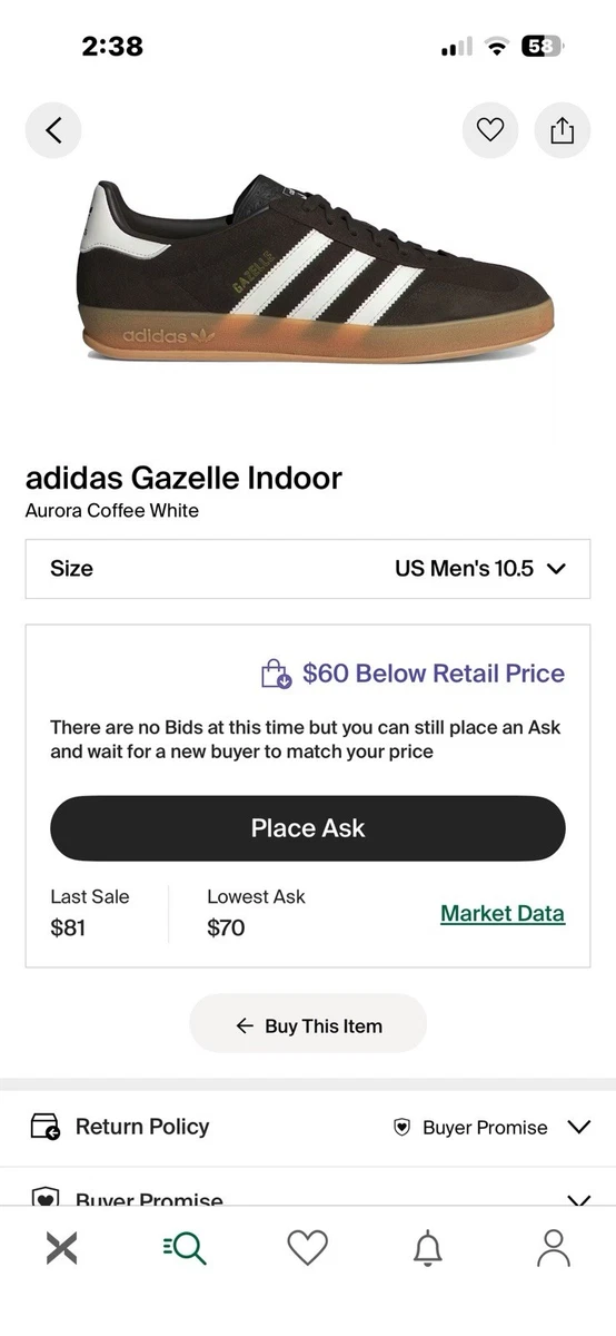 Las mejores ofertas en Zapatillas Adidas Gazelle para hombre | eBay