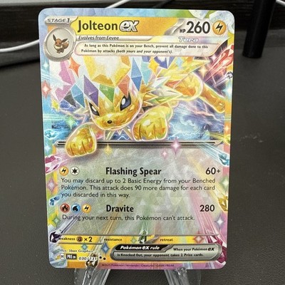 Jolteon ex 030/131 Sv: Prismatic Evolutions Holo