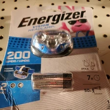 ENERGIZER Vision Headlamp - 200 Lumens - AAA Batteries ( BRAND NEW )