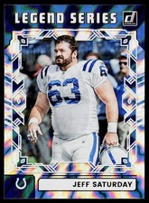 2025 Donruss #TLS-JSA Jeff Saturday The Legend Series