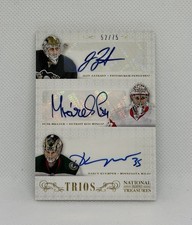 2013-14 NATIONAL TREASURES ZATKOFF PETR MRAZEK KUEMPER TRIO AUTO /75 #3S-RKG