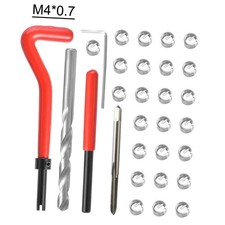 30pc Metric Thread Repair Insert Kit M4x0.7mm Helicoil Car Pro Coil Tools Set 30pc Metric Thread Repair Insert Kit M4x0.7mm Helicoil Car Pro Coil Tools Set