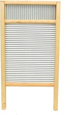 Large Tin Washboard 23 Inch Old Fashioned Laundry Hand Washer Cleaning Tool