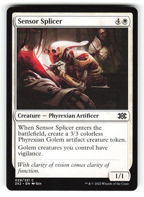 Sensor Splicer #29 (NM) (Non-Foil) (C) (2X2) Magic MTG