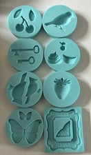 Martha Stewart Silicone Moulds X8 Mixed Designs See Photos.