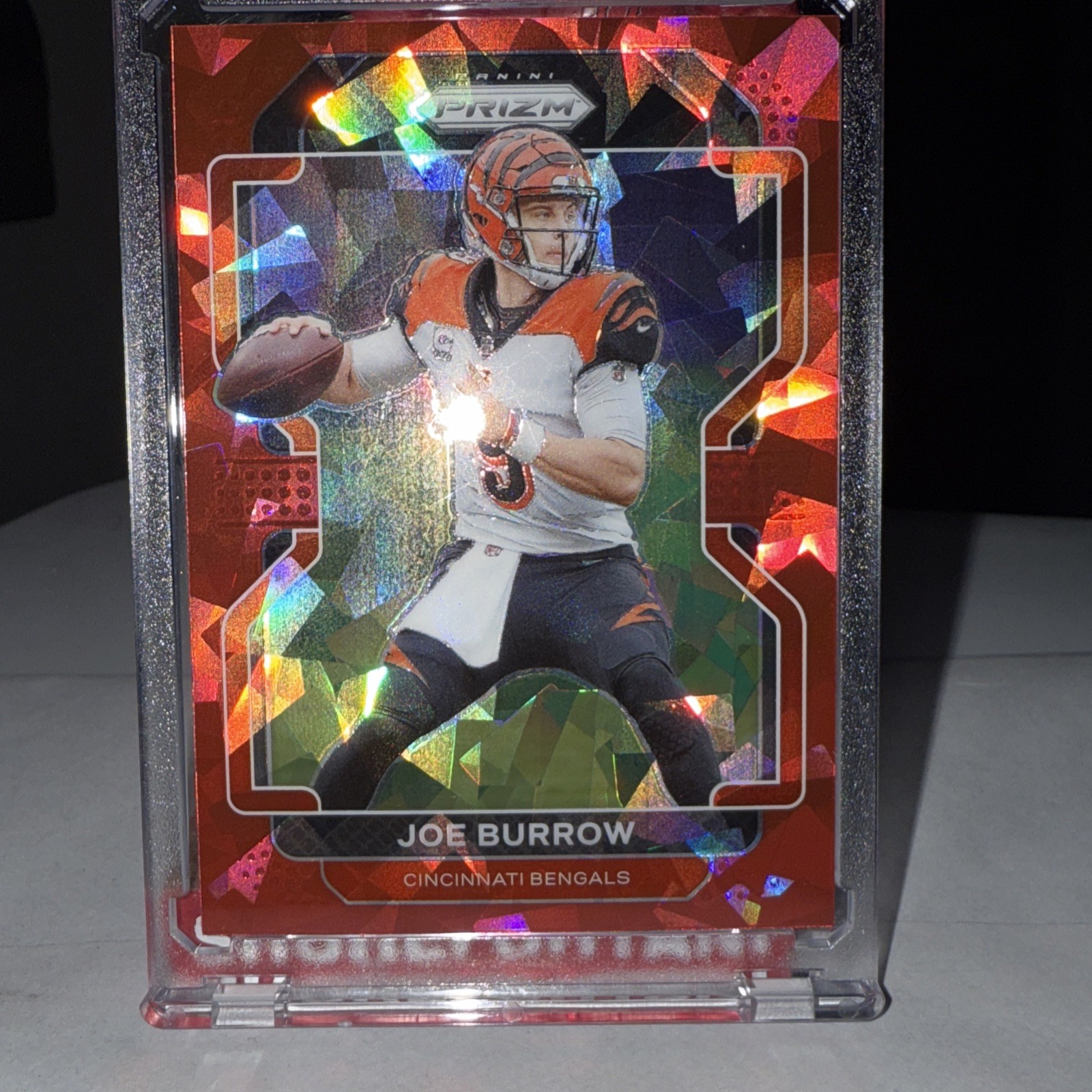 2021 Panini Prizm - Joe Burrow #273 Red Ice Prizm