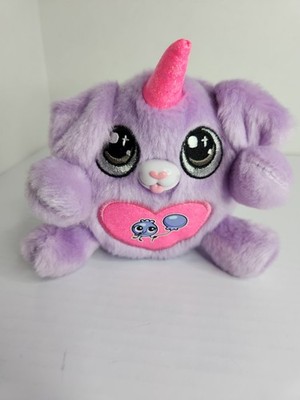 ZURU Rainbocorns Puppycorn Hound Dog Plush Toy Surprise 4  Small Purple Plushie