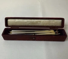 Antique Set of (2) Swedish Straight Razors, G.V. Heljestrand, Eskiltuna w Case