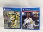 FIFA 17 & FIFA 18  (Sony PlayStation 4, PS4 2016) Compete - CIB - Lot Of 2 Read
