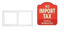 Kinro 30" x 27" White Vinyl Horizontal Sliding Window KHS3027V Ship By USA !!!