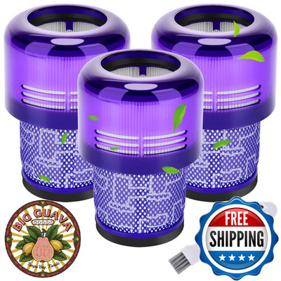 Dyson V11 Vacuum Filters Replacement 3 Pack for Torque Drive Animal Extra Part #