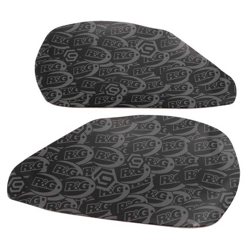 Grip de réservoir R&G RACING haut de gamme en élastomère noir pour BMW S1000RR