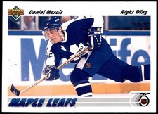 Daniel Marois Toronto Maple Leafs 1991 Upper Deck #331 NHL Hockey Card