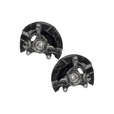 Front Driver and Passenger Side Steering Knuckle Wheel Hub Bearing Assembly F...