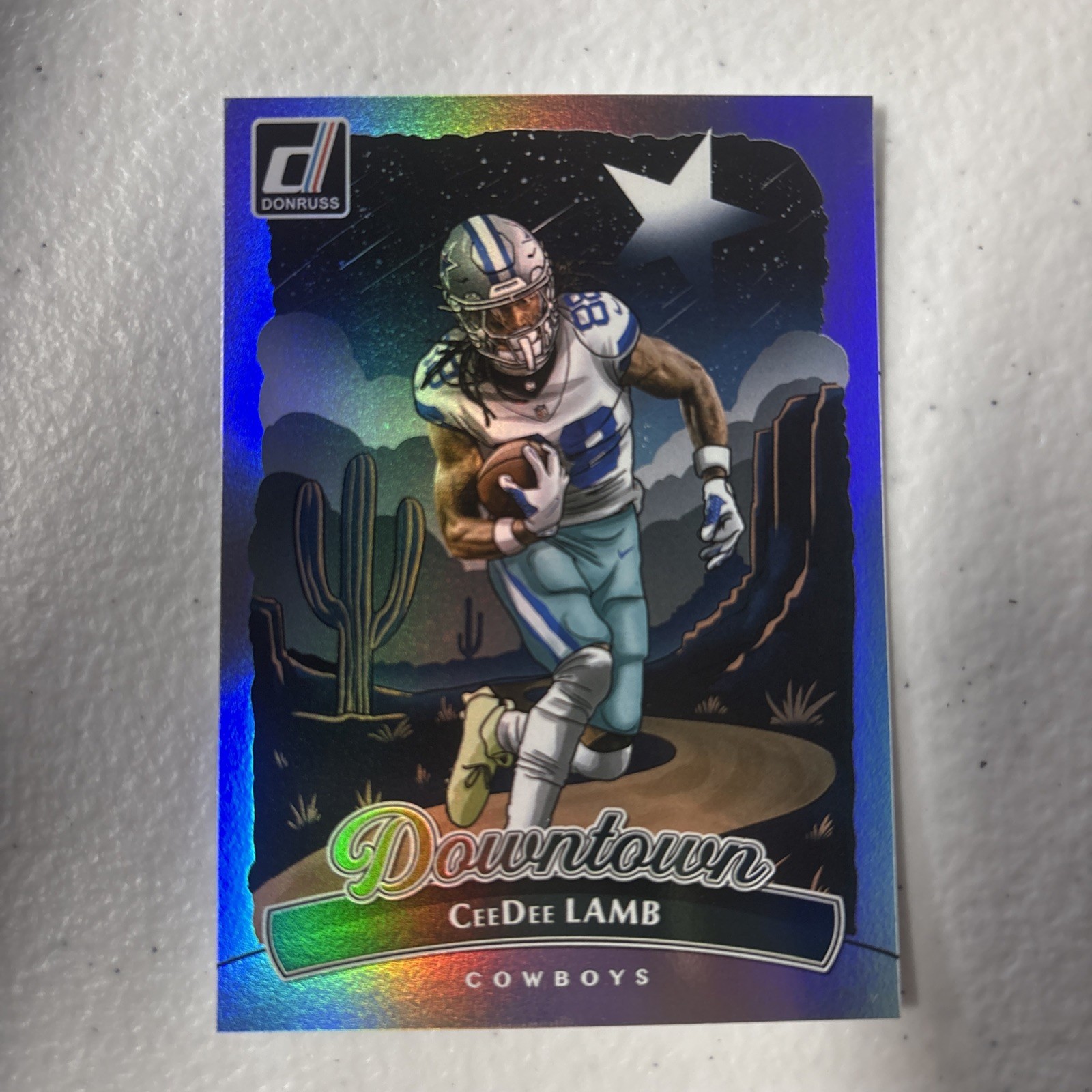 2025 Panini Donruss Football CeeDee Lamb Dallas Cowboys Downtown #9