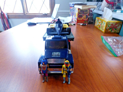 MASK Kenner Goliath complete* w/ 4 missiles, Rushmore, Trakker mask X2